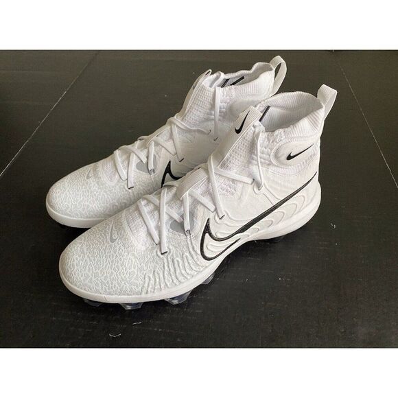 Nike Alpha Huarache NXT MCS White Baseball Cleats DJ6519-100 Men’s Sz 13 - Picture 1 of 12